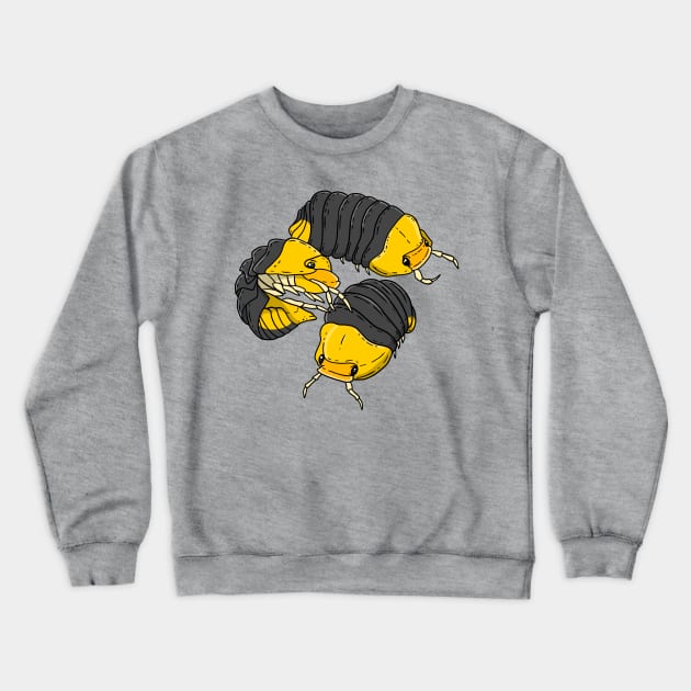 Isopod Rubber Ducky Crewneck Sweatshirt by Spazzy Newton